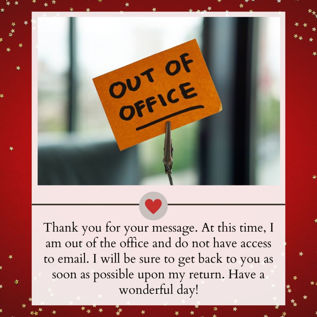 100+ Professional Out of Office Messages to Set Up 1 Out of Office Message