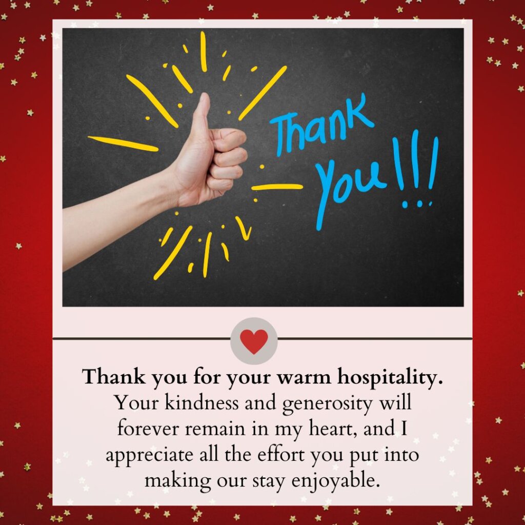 160+ Appreciative Thank You Messages for Hospitality 1 Thank You Messages for Hospitality
