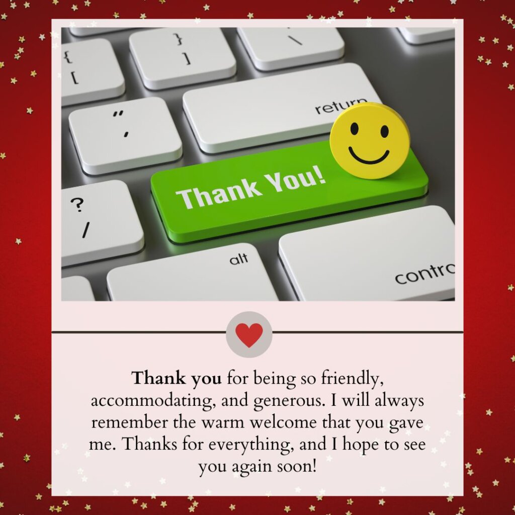 160+ Appreciative Thank You Messages for Hospitality 4 Thank You Messages for Hospitality