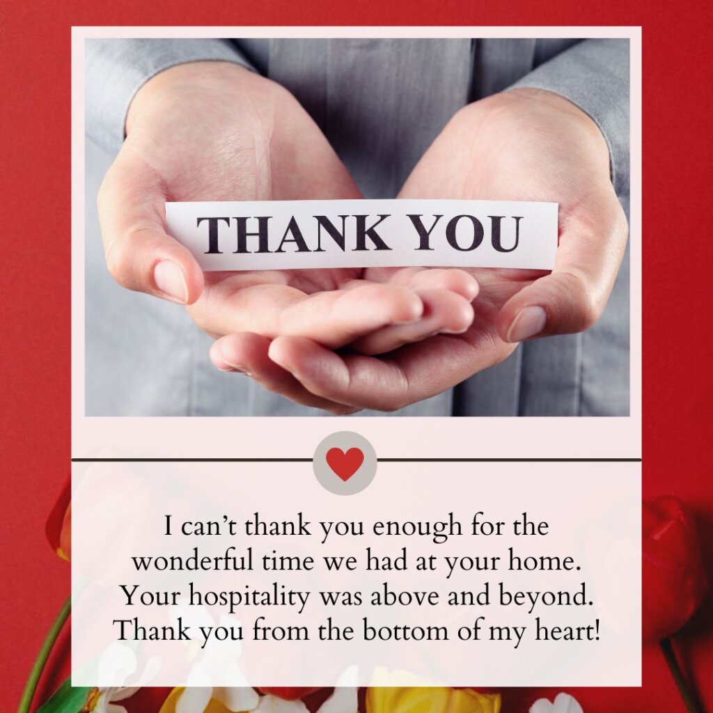 160+ Appreciative Thank You Messages for Hospitality 3 Thank You Messages for Hospitality