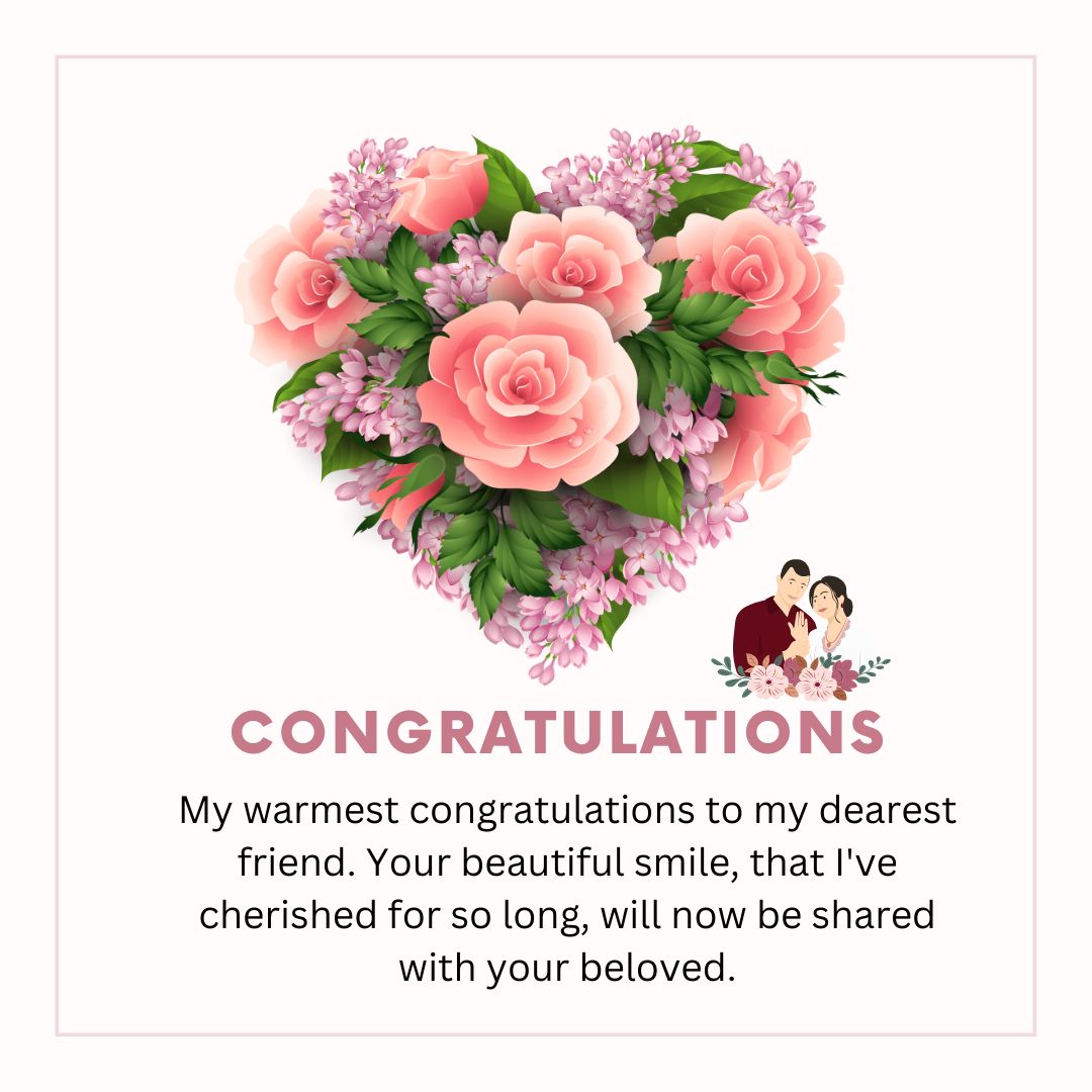 Engagement Wishes for Friend