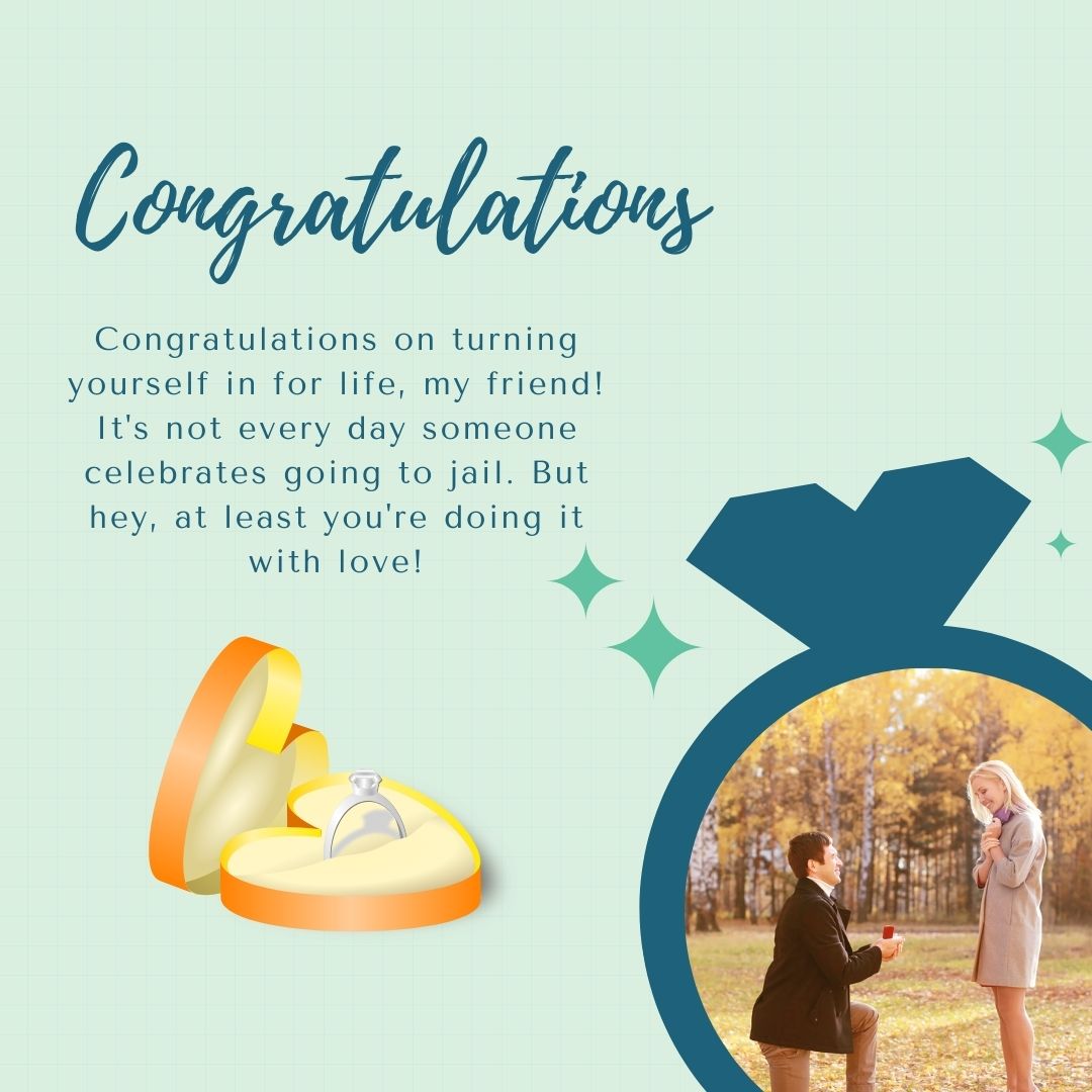 Engagement Wishes for Friend
