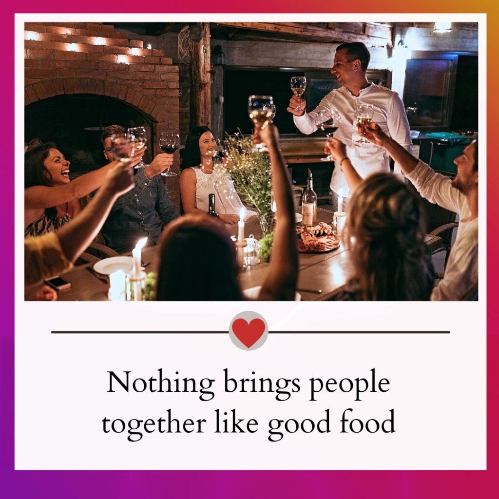 350+ Best Dinner Captions For Instagram Tasty Moments 2 Dinner captions for instagram