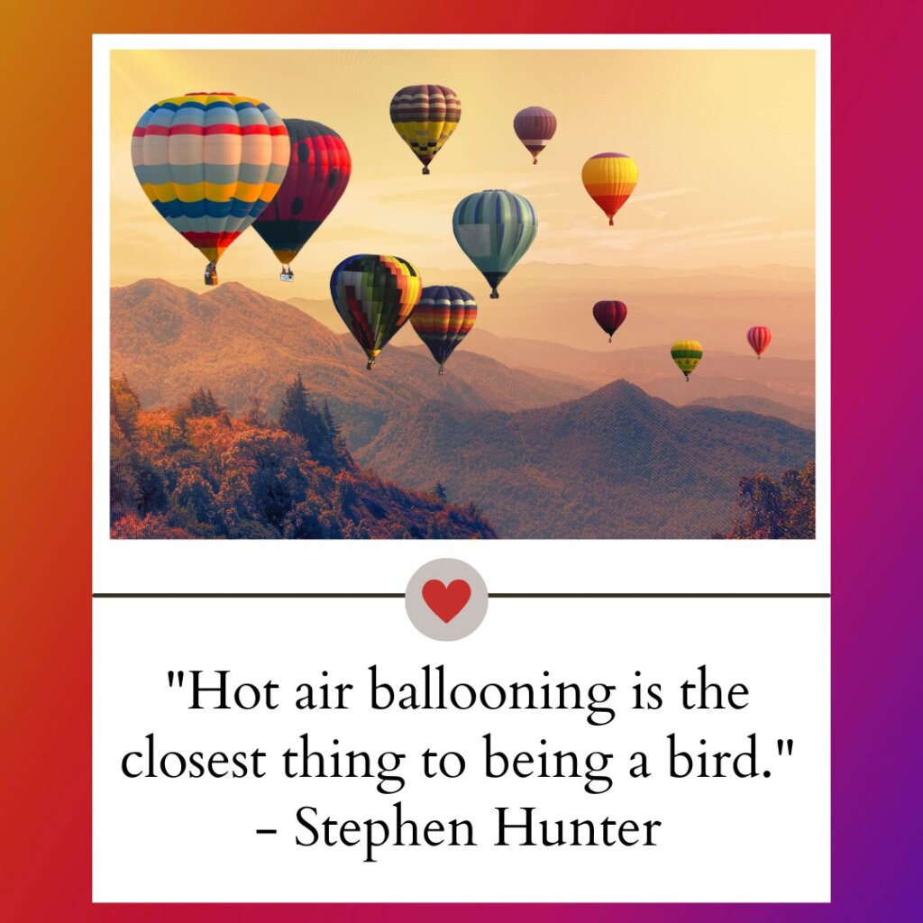 260+ Best Hot Air Balloon Captions for Sky-High Moments 4 Hot air balloon captions