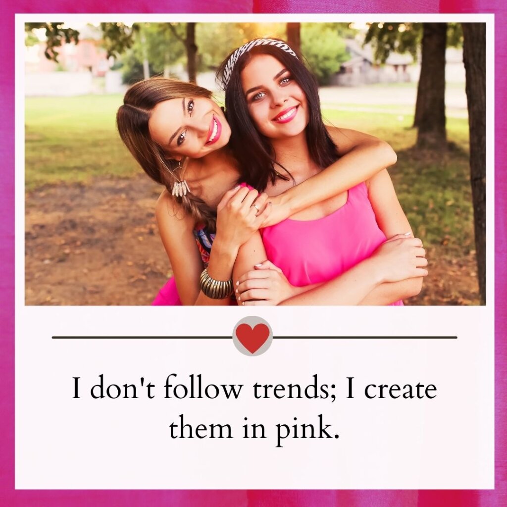 250+ Best Pink Captions for Instagram Pretty in Pink 4 Pink captions for instagram
