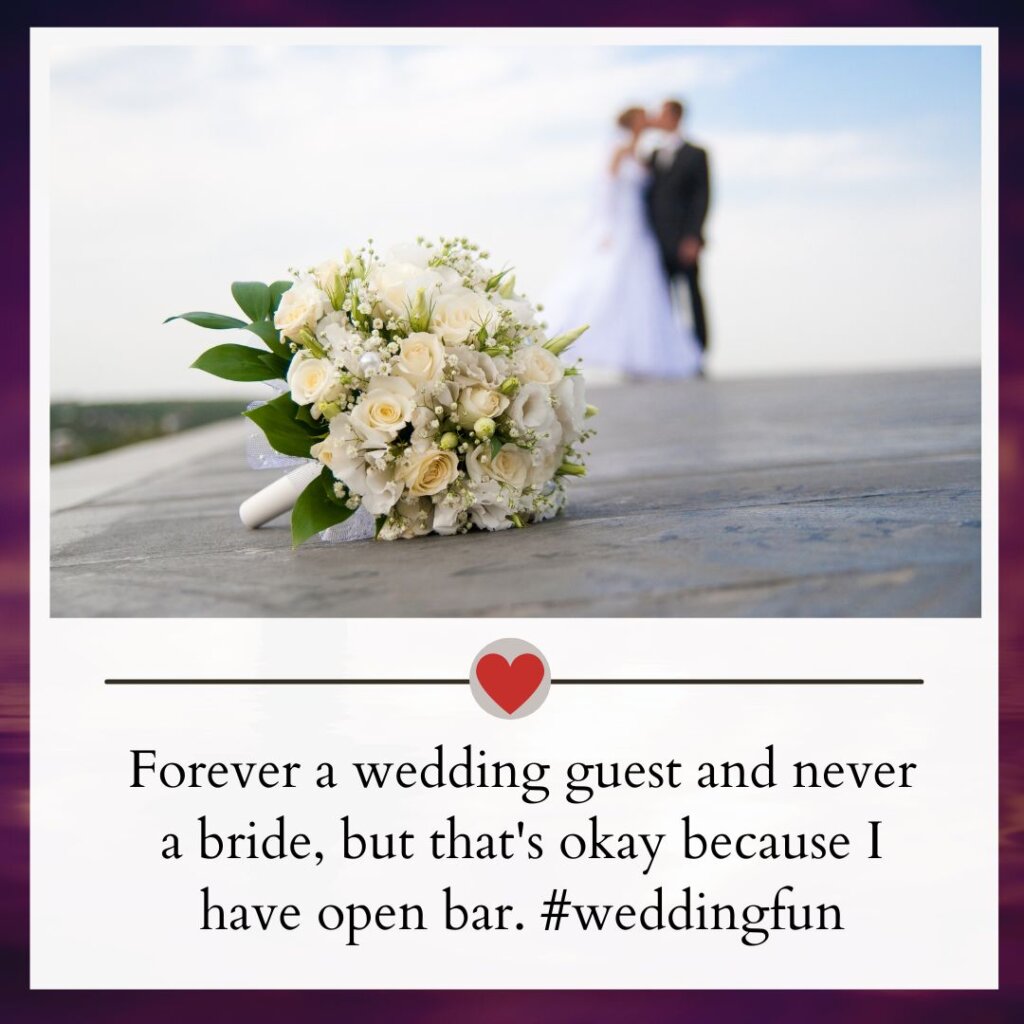 300+ Wedding Guest Captions for Perfect Moments 7 Wedding guest captions
