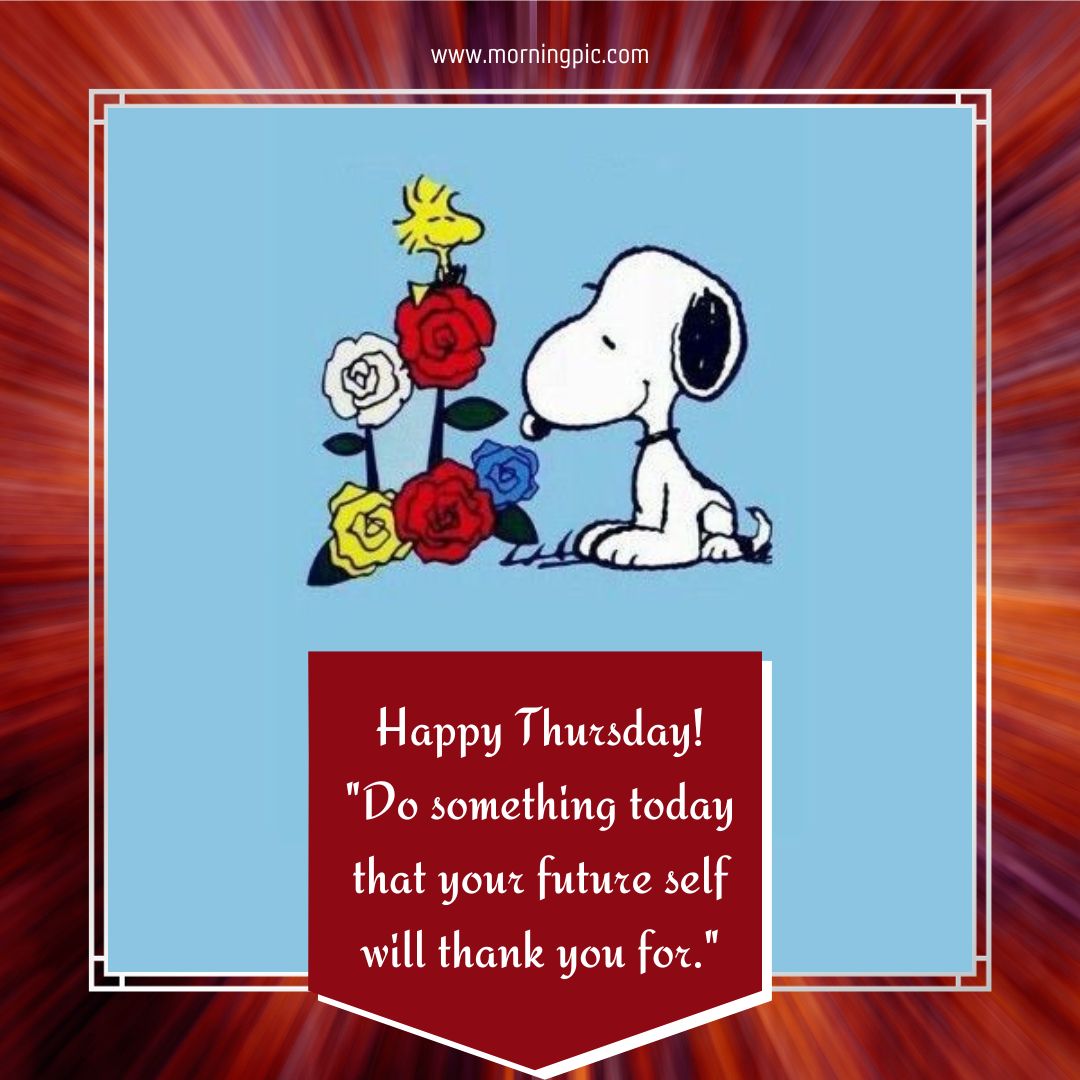 Snoopy Happy Thursday Images