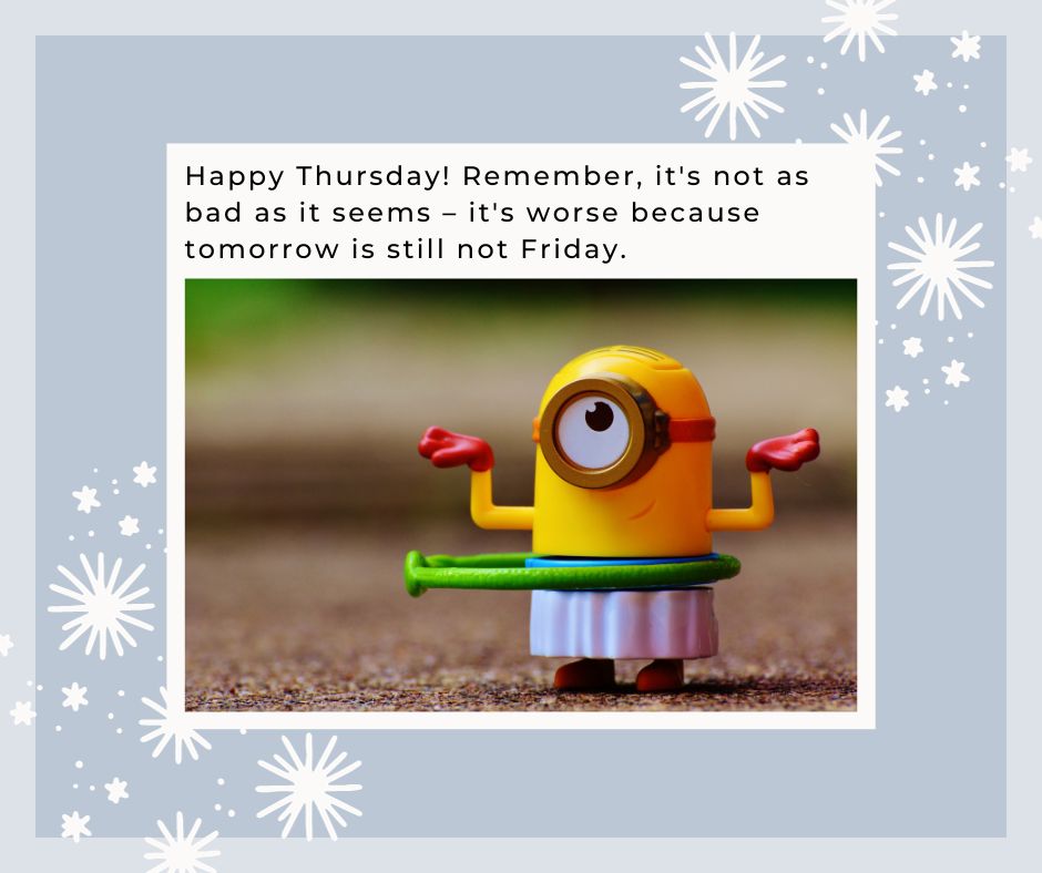 funny happy thursday images