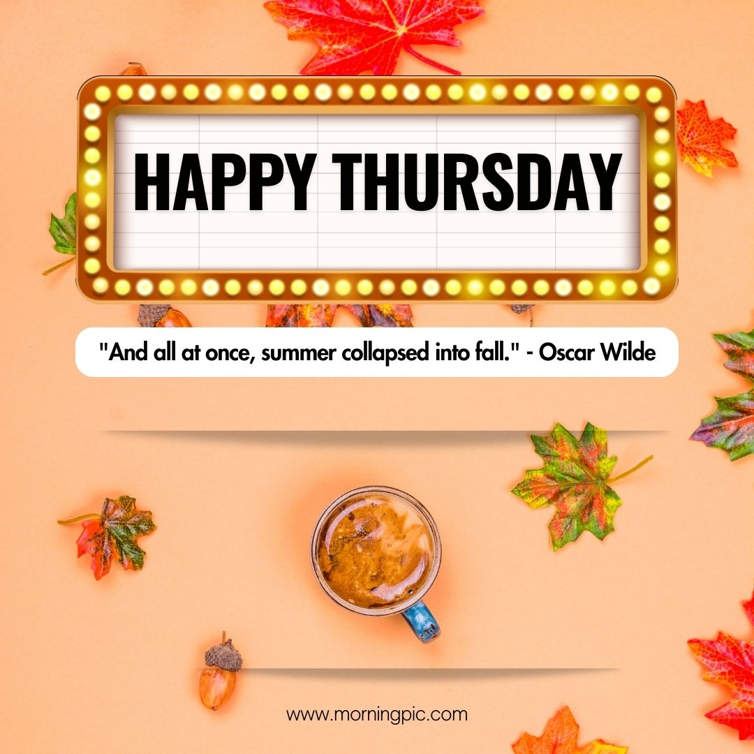 happy thursday images fall