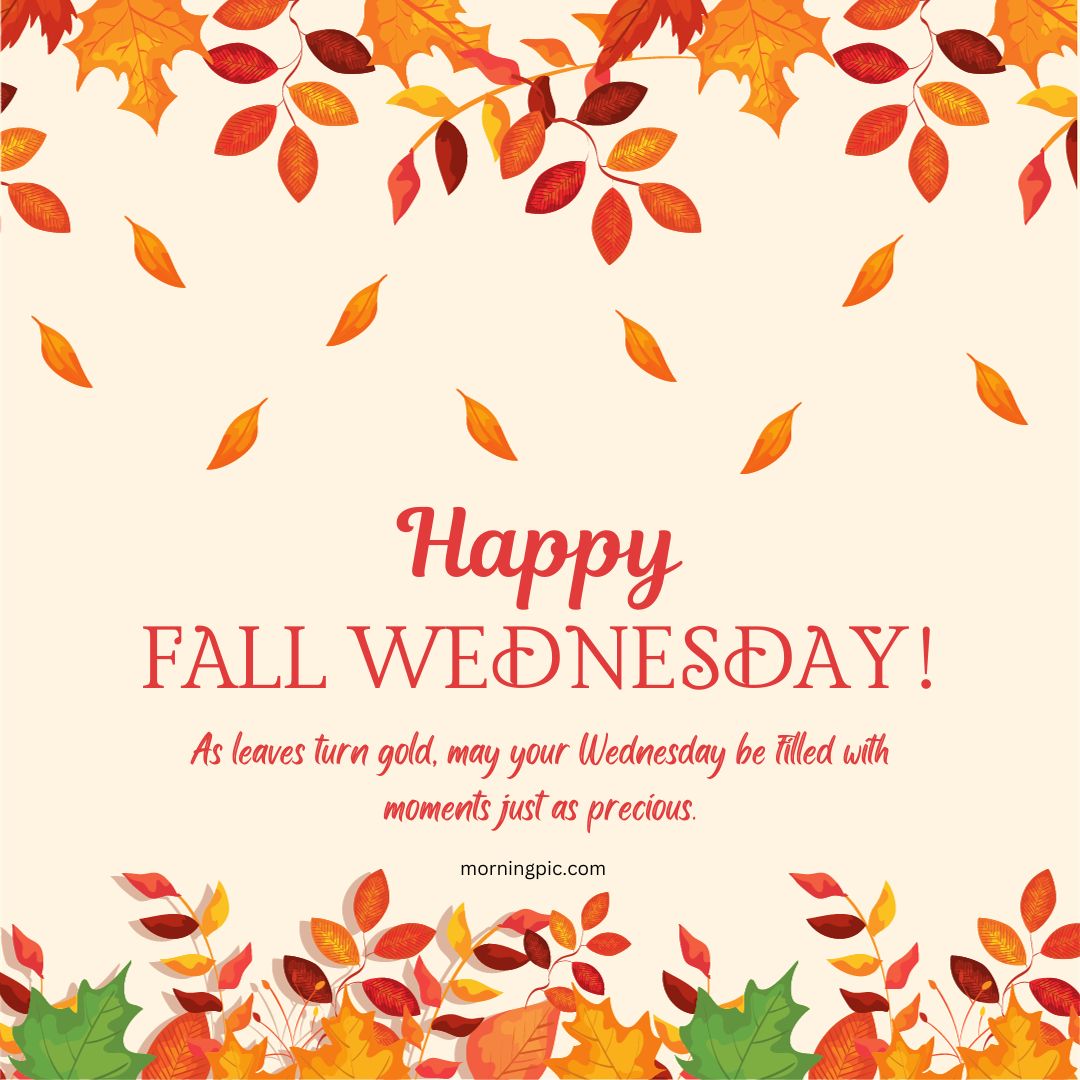 happy wednesday images fall