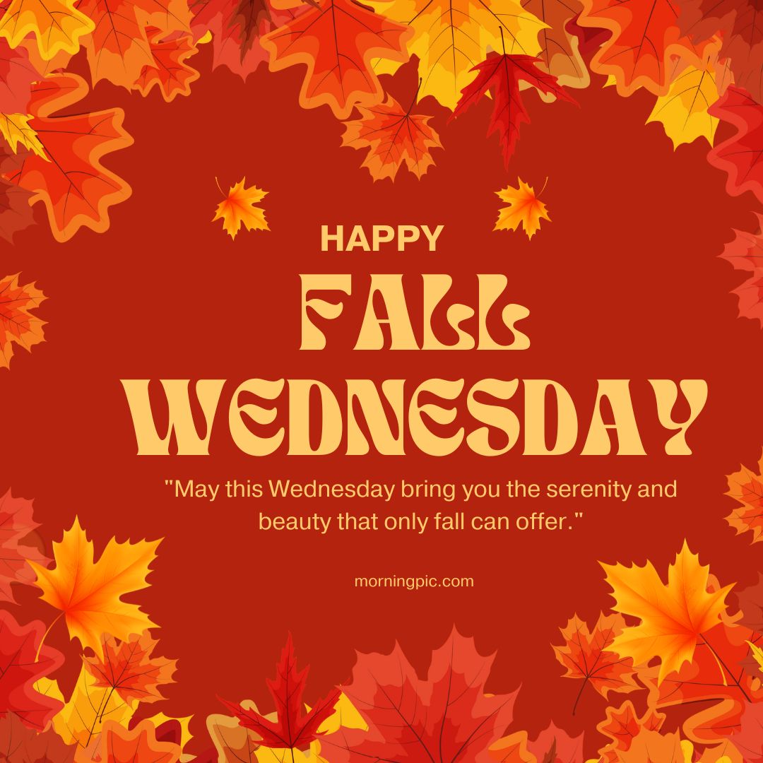 happy wednesday images fall