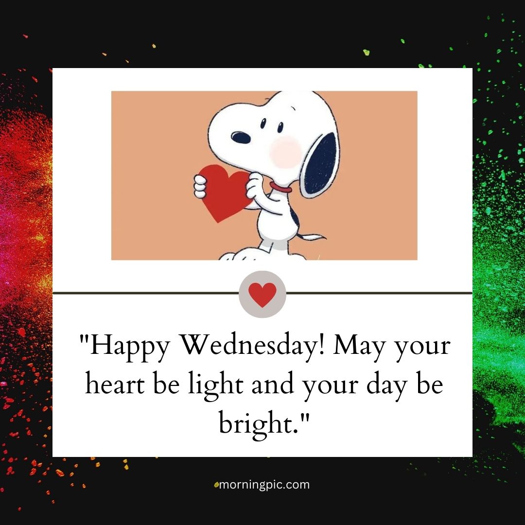 snoopy happy wednesday images