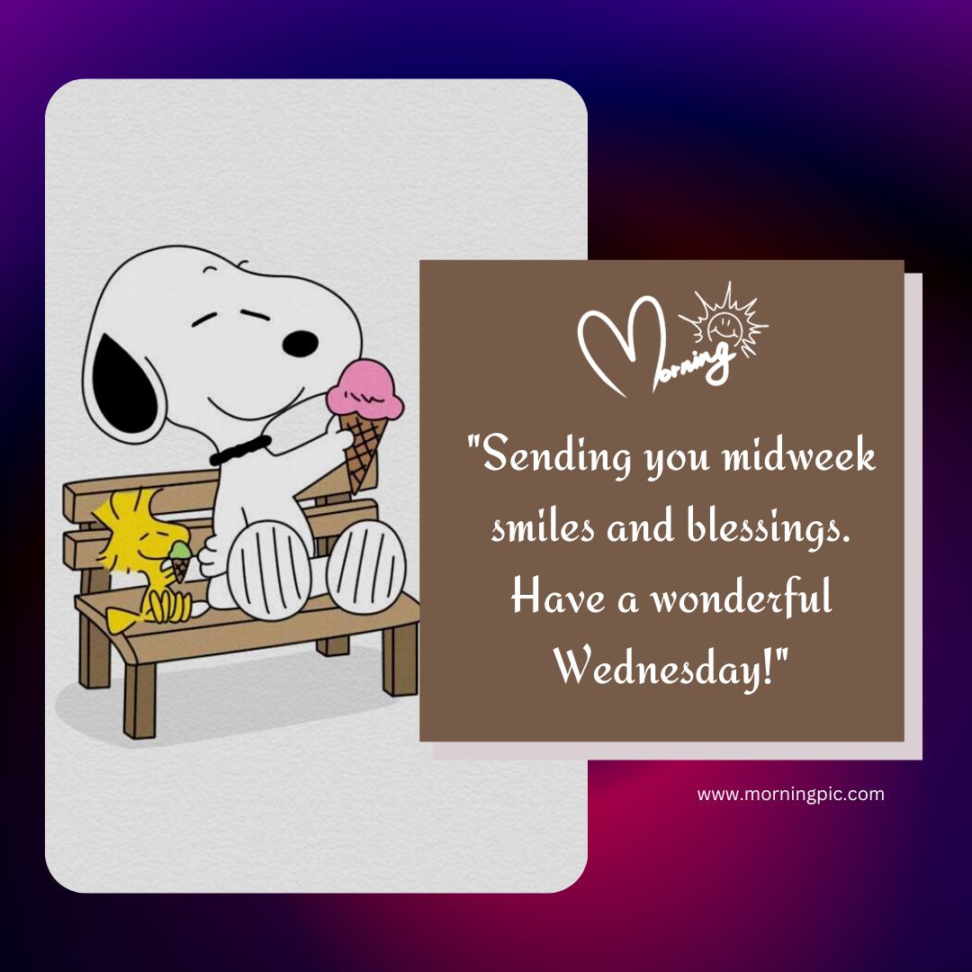 snoopy happy wednesday images