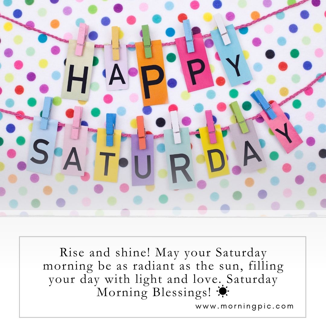 Saturday Morning Blessings