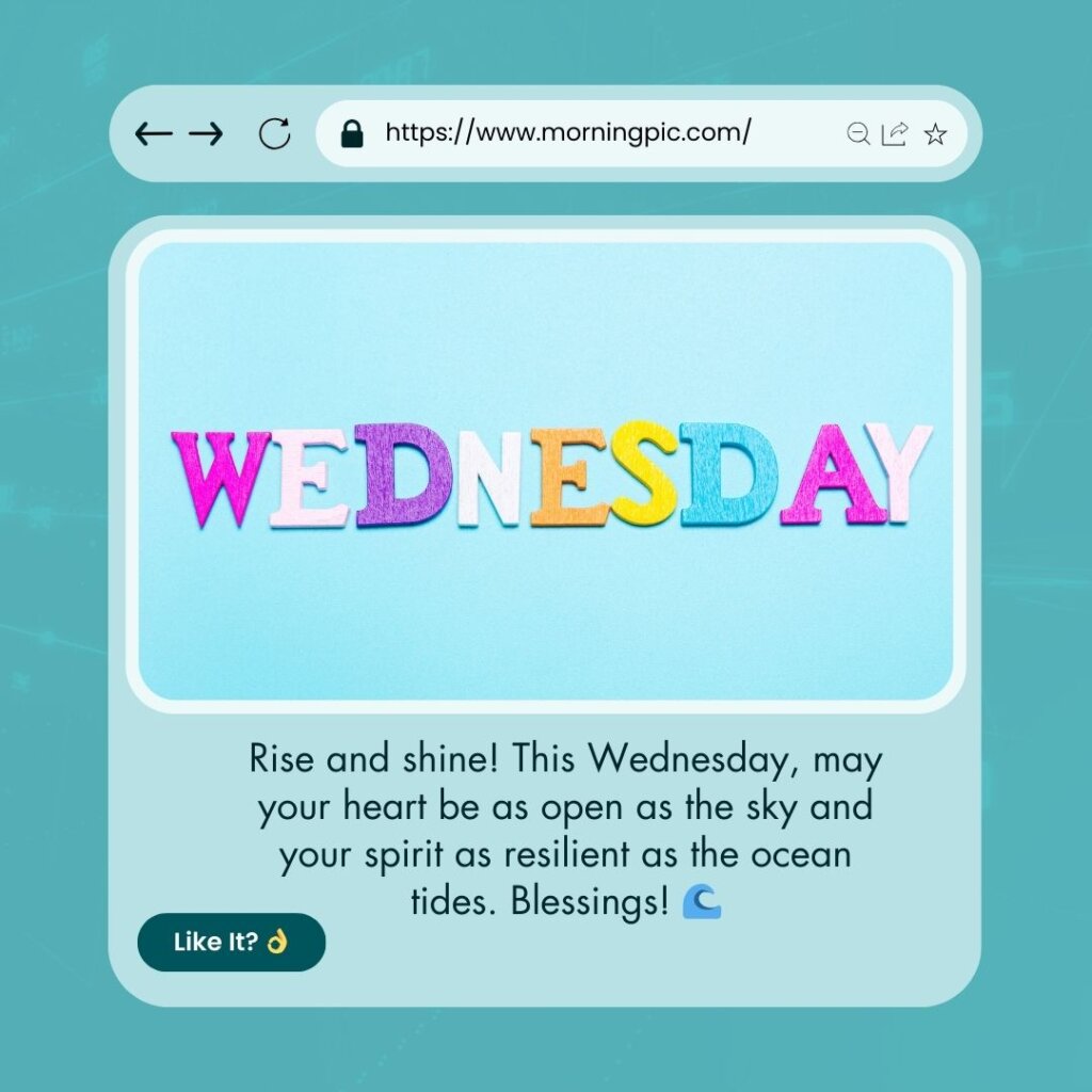 Wednesday Morning Blessings