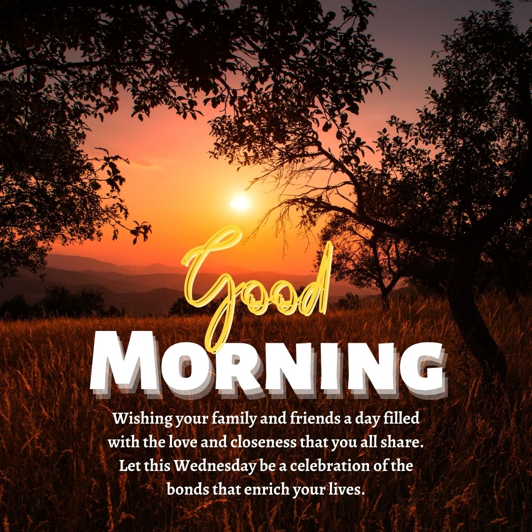Wednesday Morning Blessings Family and Friends