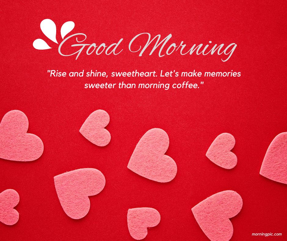 good morning images of love