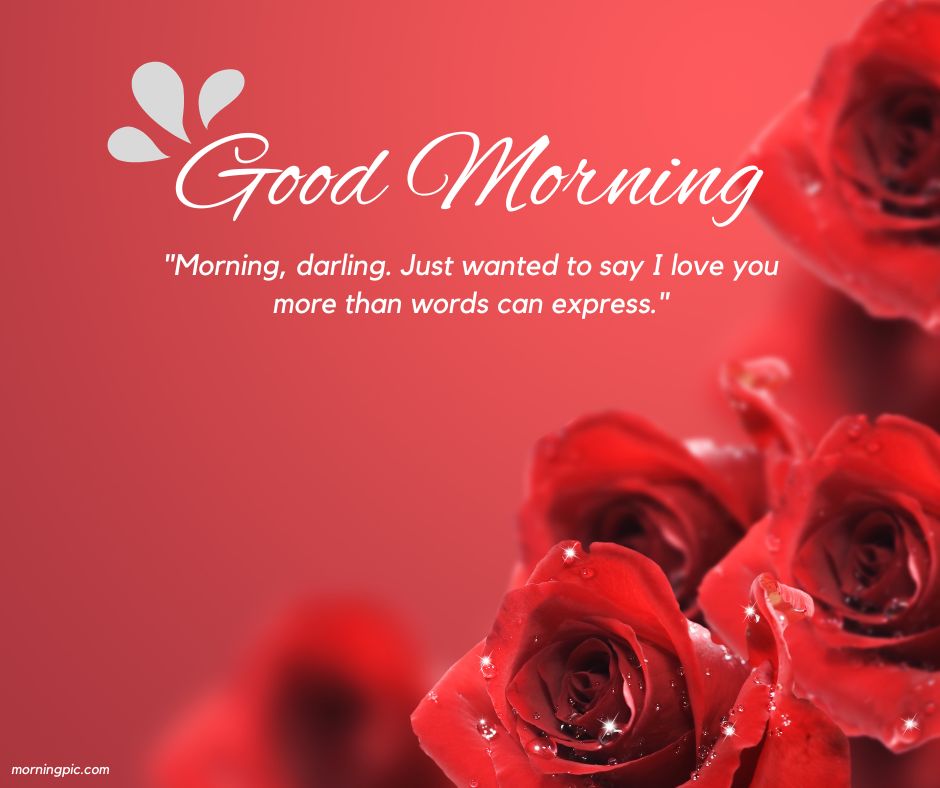 good morning my love images for her