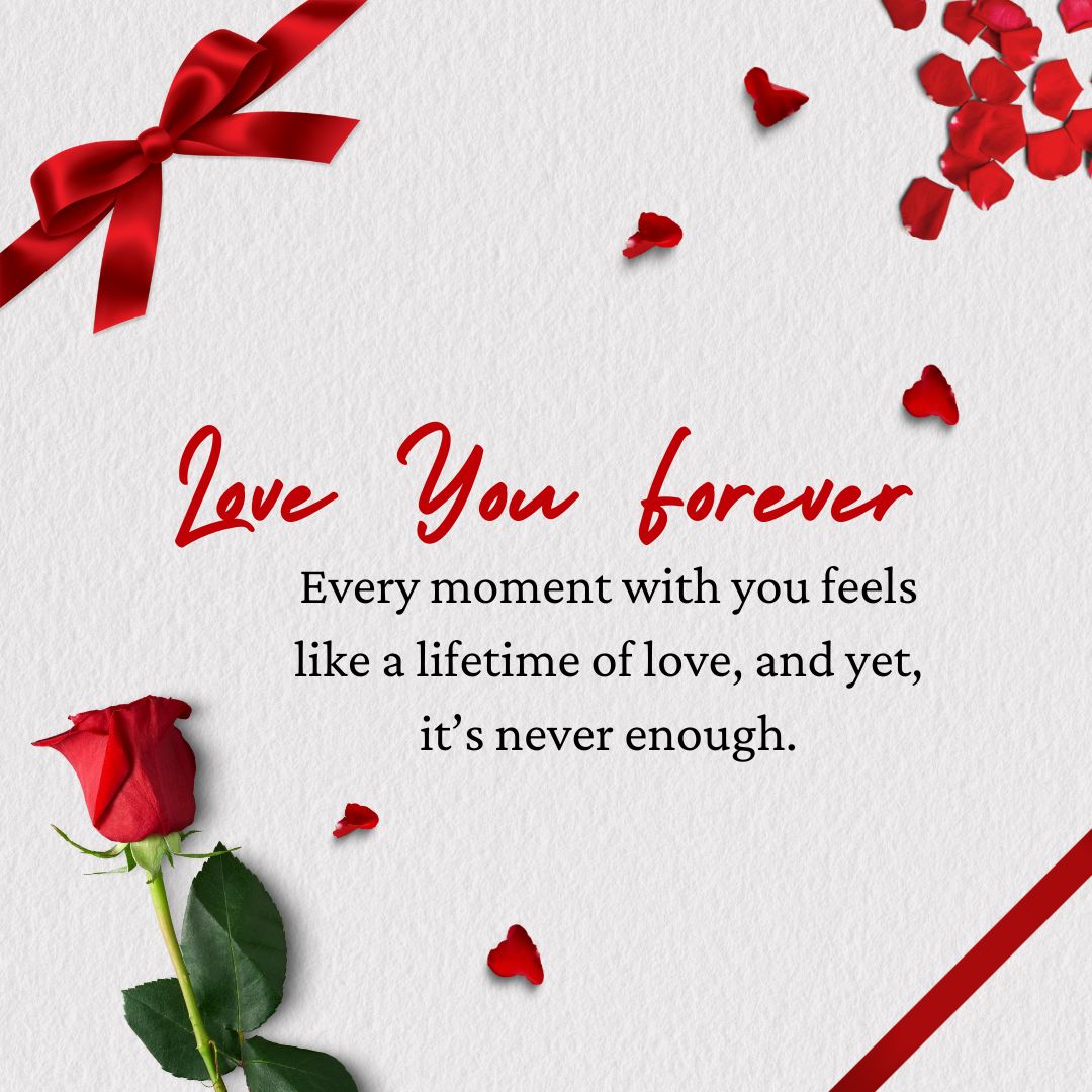 Deep and Emotional Love You Forever Messages for Him