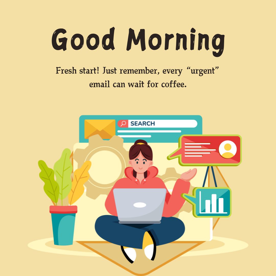 Funny Good Morning Messages for Colleagues