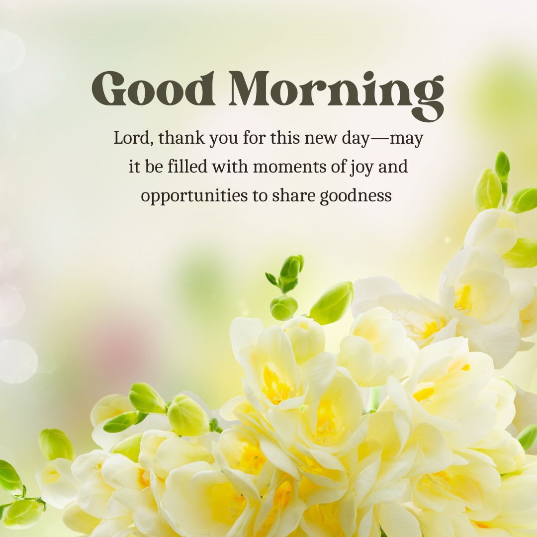 Good Morning Blessings and Prayers