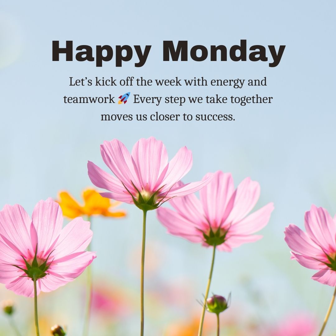 Happy Monday Messages for Work