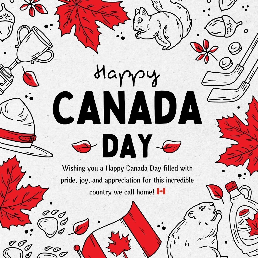 Heartfelt Happy Canada Day Wishes