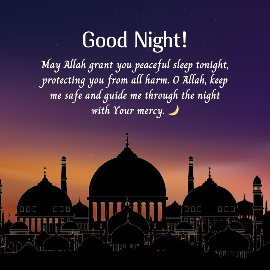 Islamic Good Night Messages with Duas for Peaceful Sleep