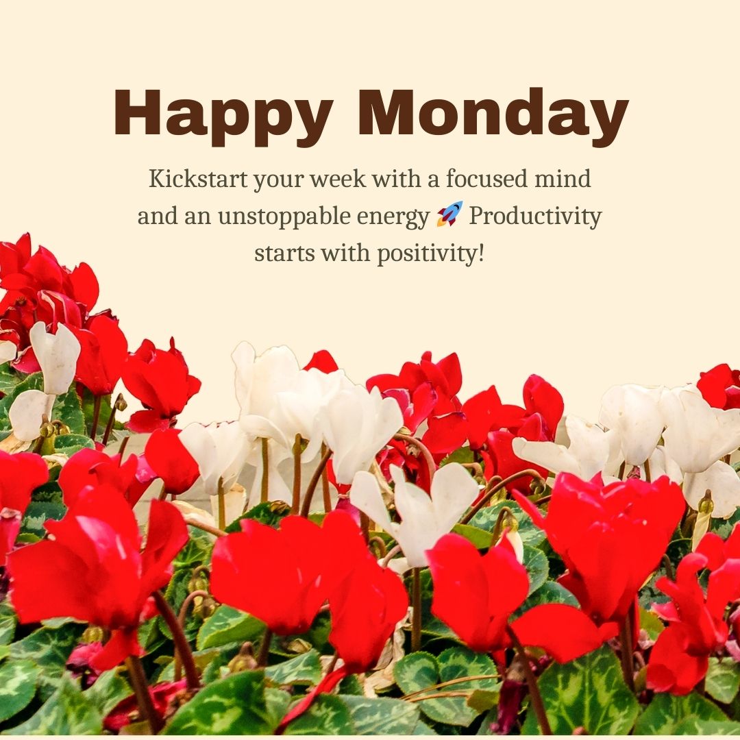 Positive Happy Monday Messages