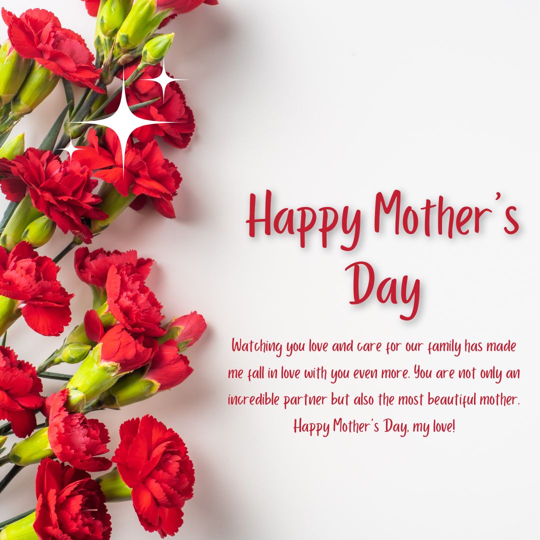 Romantic Mother's Day Messages from a Partner's Perspective