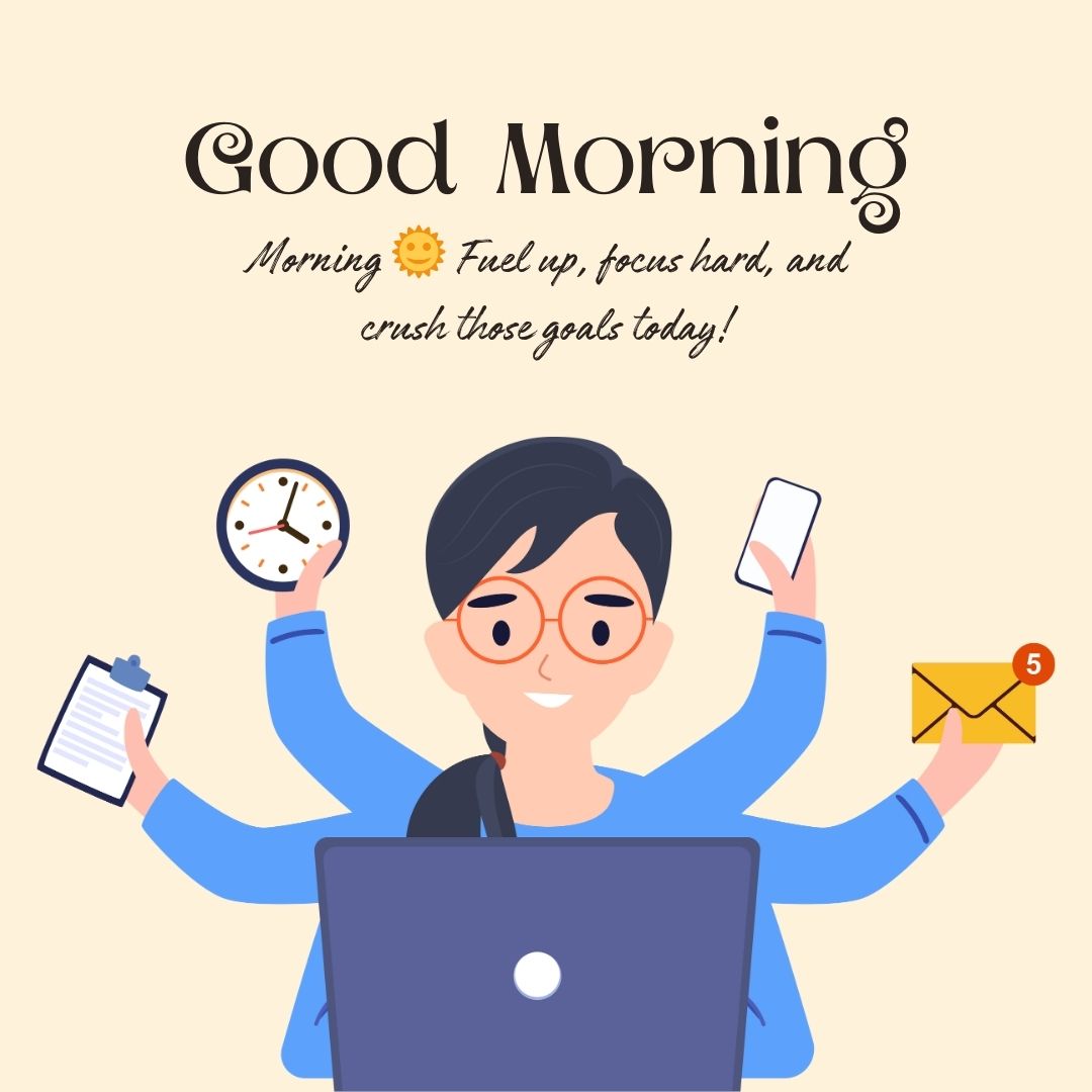 Short Good Morning Messages for Busy Colleagues