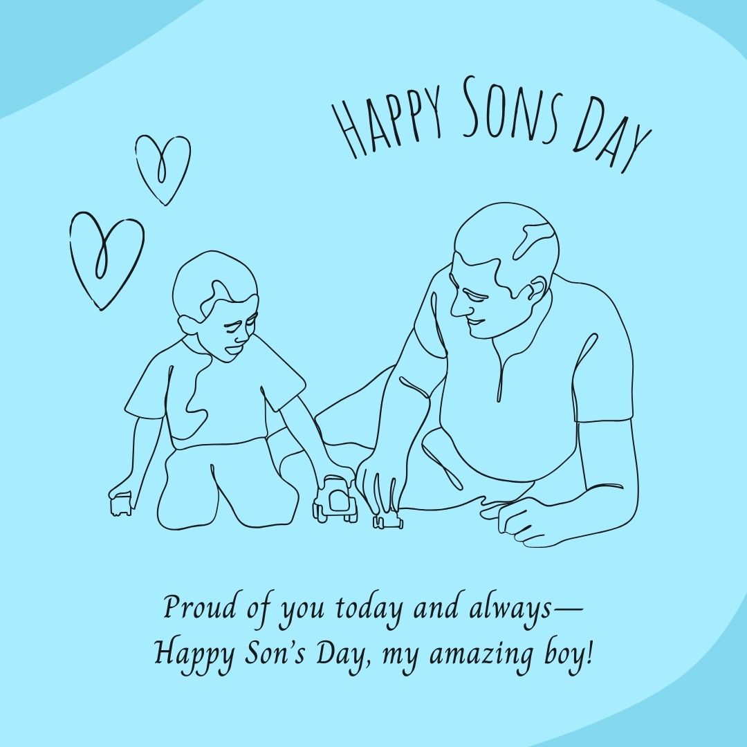 Short and Sweet Happy Sons Day Messages for a Quick Note of Love