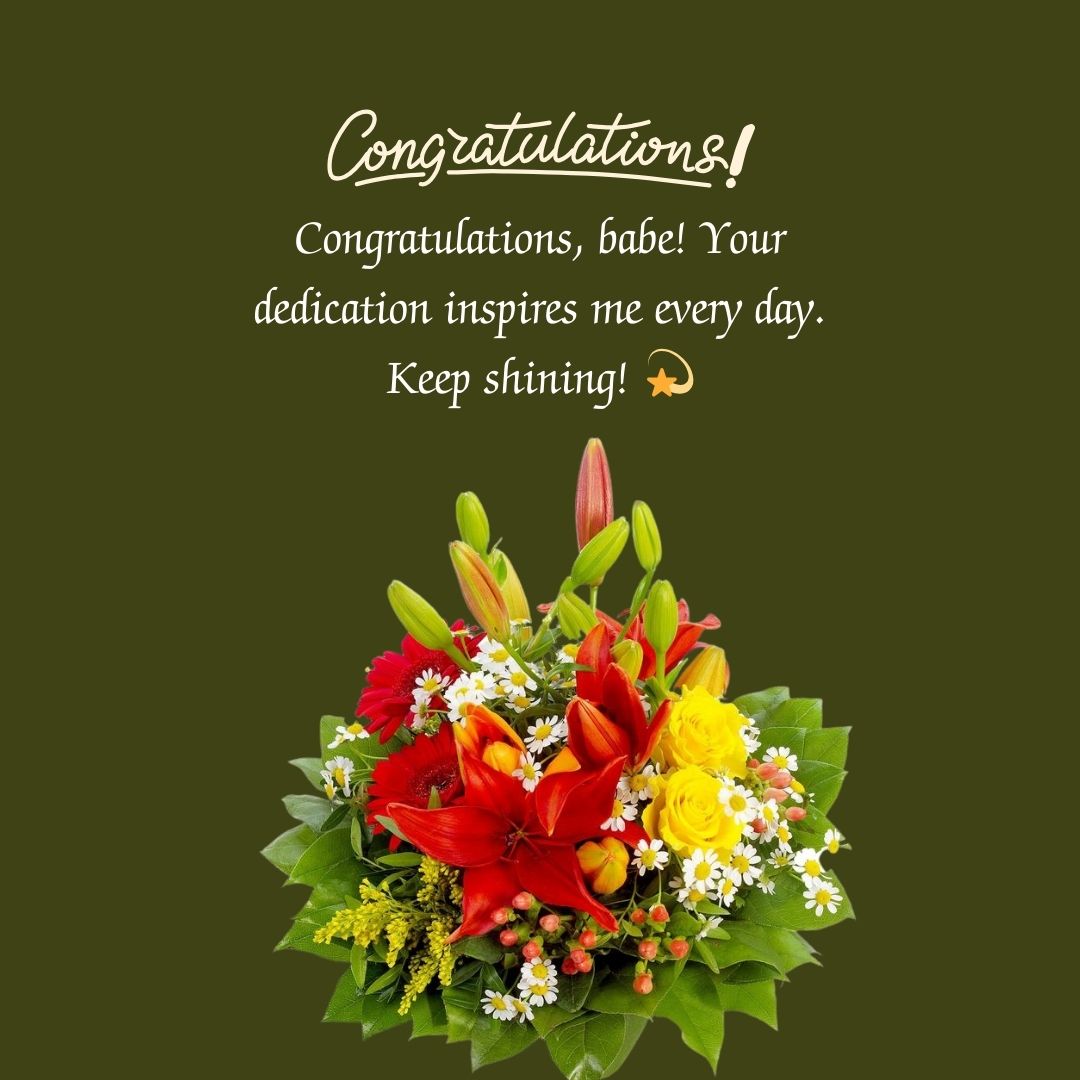 Sweet Promotion Wishes to Husband