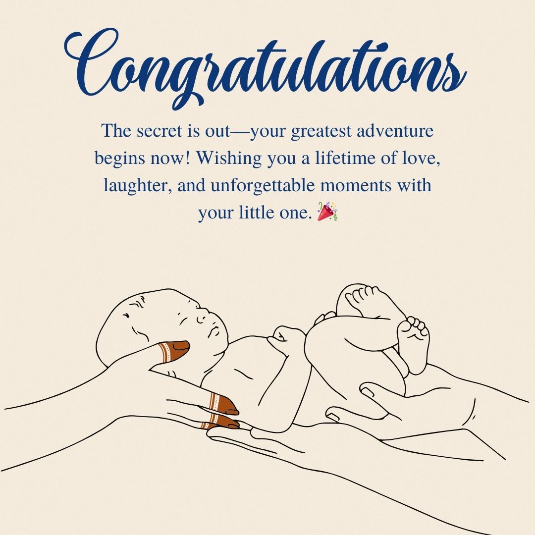 Creative Gender Reveal Congratulations Message Ideas for Parents-to-Be