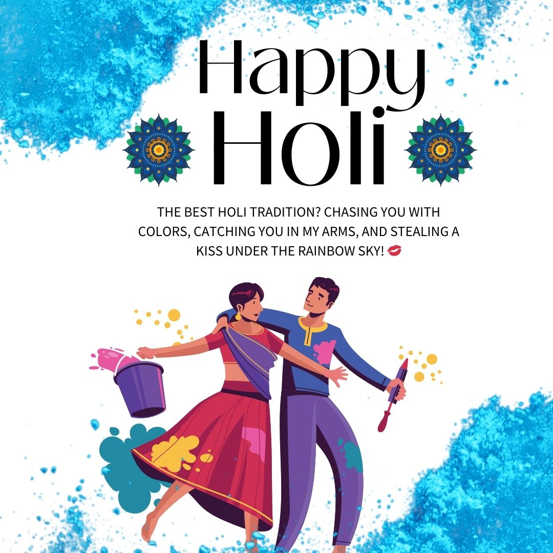Creative Happy Holi Love Messages for Couples to Celebrate Together