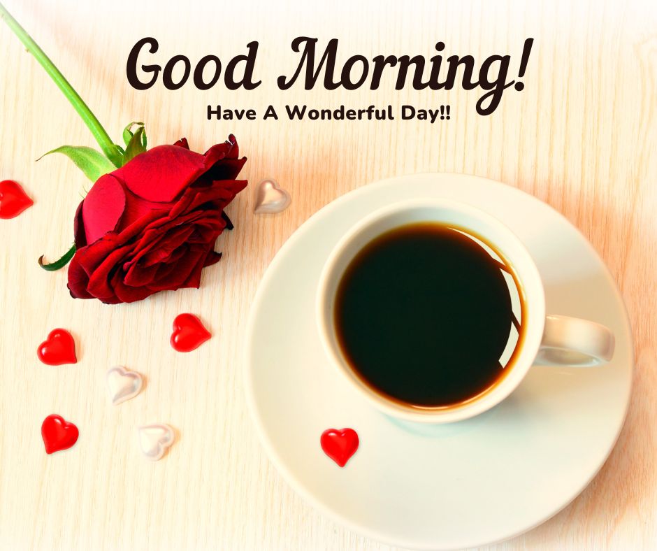 Good Morning Rose Images for Girlfriend & Love