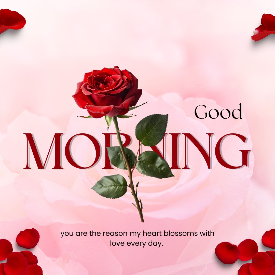 Romantic Good Morning Rose Images